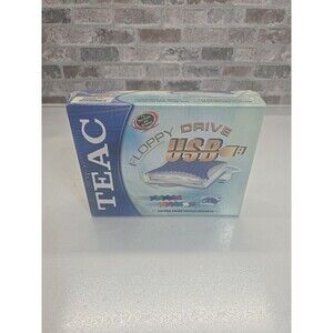 TEAC FD-05PUB External USB Floppy Drive PC OR MAC New